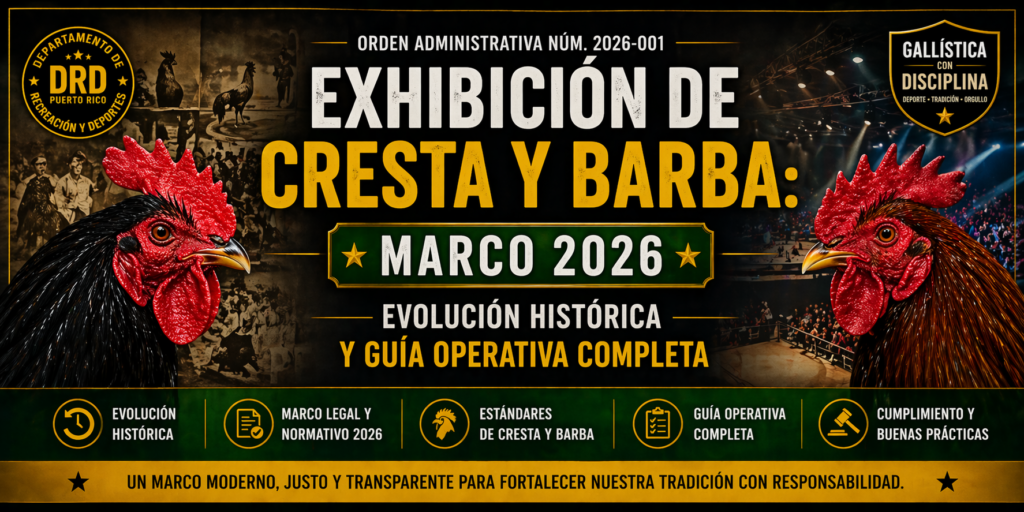 Exhibición de Cresta y Barba 2026